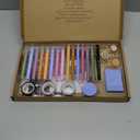 Mr. Pen  Bloom in the Bible Journaling Kit, Bible Study Kit Journaling Supplies, 8 Highlighters and 6 Black Ink Pens, 75 Laminated Tabs, Washi Tapes, Pencil Case and More, Christian Gifts for Women