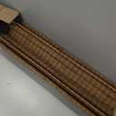 UNISHADES Cordless Bamboo Roman Shades for Windows, Blinds Size (26.5" W 48" H) Colour (Highfield Teak)