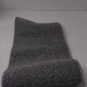 Upgraded Bathroom Rugs 24x48Inch, Thin Bath Mat with Rubber Backing Non-Slip, Absorbent,Quick Dry Machine Washable, Home Decor Accessories Cozy Cloth Bathroom Mat fit Under Door/Sink/Tub/Shower-Gray