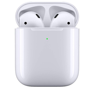Apple A1602 Airpods 2nd Gen Wireless In-Ear Earbuds Headphones w/ Charging Case