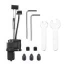 Bamboo Lab P1P, P1S Hotend Complete Kit for P1 Series 3D Printer, Full Assembly Hardened Steel Hot End with Fan, Thermistor, Ceramic Heater, 0.4mm Nozzle, and Extruder Heating Block Replacement