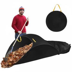 UQM Leaf Collector,Extra Large Portable Pop Up Leaf Bags, Foldable Leaf Pick Up Tools, Reusable Yard Garden Bags for Leaves Lawn Trash