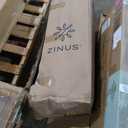 Zinus 12 Inch King Green Tea Memory Foam Mattress, Fiberglass Free, Medium Firm Feel, Zoned Pressure Relief, Certified Safe Foams & Fabric, Mattress in A Box (White)