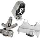 3pcs Engine Motor Mount and Automatic Transmission Mount Set for Nissan Rogue 1.5L 2021 2022 2023 2024