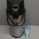 Airpot Coffee Dispenser Thermal with Pump,3L/102 Oz Insulated Stainless Steel Large Airpot Coffee Carafe Lever Action for Hot/Cold Water,Thermal Carafe for Hot Cocoa for Parties (101.4 Ounces)