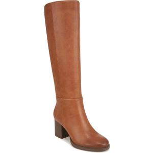 ZODIAC Women's, Riona Block Heel Tall Boot, Brown Size US 9