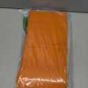 D'Moksha Homes Orange Table Runner 14 x 60 Inch - Faux Linen Table Runner - Wrinkle Resistant, Machine Washable Ideal for Dresser, Coffee Tables, Spring, Easter - 100% Recycled Fabric