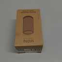 Matani Bamboo Toothbrush Holder Diatomite Tooth Brush Organizer - Storage Stand for Small Bathroom & Counter - Removable Base & Drain Holes, Water-Absorbent & Quick-Drying (Light Grey)