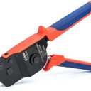 iCrimp ICP-BJ02 PEX Clamp Cinch Tool, One Handed PEX Crimping Tool for Pinching 3/8-in, 1/2-in, 3/4-in, 1-in PEX Clamp Rings, Patented