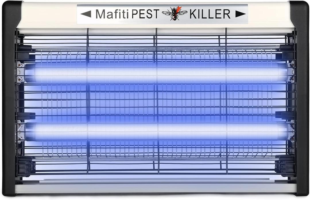 mafiti Bug Zapper Fly Traps Indoor Hanging Electric Mosquito Killer 3500V Gnats Fruit Trap for Home Restaurants Kitchen Garden Black