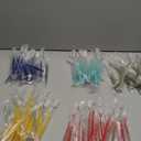 100 PCS Disposable Toothbrushes Multicolor