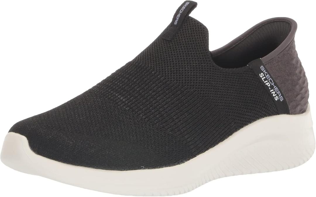 Skechers Women's Sneaker (10, Black)