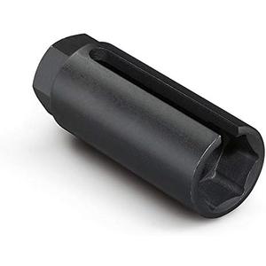 Oxygen Sensor Socket with Side Wire Cutout 3/8 Inch Drive x 7/8 (22mm) fits All Vehicle O2 Removal and Installation Offset Oxygen Sensor Socket (Black)