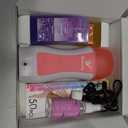 Roll on Wax Kit, Waxing Kit for Women, Roll on Waxing Kit for Hair Removal, Wax Roller Kit for All Skin Types for men, Hair Removal with 2 Soft Cartridges and 50 Strips