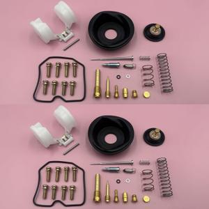 Carburetor Repair Kit for Kawasaki EX250 F Ninja 250R Floating Diaphragm Carburetor Restoration Parts(2 Pack)