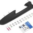 22818465 Front Left Driver Side Armrest Repair Kit Compatible with Chevy Silverado/GMC Sierra 1500 2500HD 3500HD 2010-2014 Replace# 20874800 20920830 20924566 23402964 (Black)