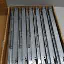 Bundle - BLUM TANDEM Drawer Slides with BLUMOTION. Includes Slides 563H, Locking Devices, Rear Mounting Brackets, Screws and Instructions. 21" (Set of 6)