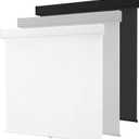 Cordless Roller Window Shades,100% Black Out Shade for Windows,Thermal Insulated UV Protection Window Blinds,Door Blinds,Blackout Shades Pull Down for Home,Office,Easy to Install,23" W x 72" H, White