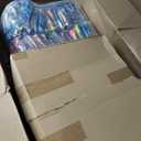 Patelai 96 Pcs Backpacks Bulk Colorful Kids Bookbags,Tie-dye, Approx. 42 X 30 X 12.5 Cm/ 16.8 X 12 X 5 Inches
