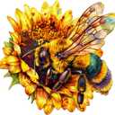 Jigfoxy Wooden Puzzles for Adults, Bee Wood Puzzles Adult, Unique Animal Shape Wooden Jigsaw Puzzles for Adults, Birthday Gifts for Puzzle Lovers, Family, Friend (L-13.4 * 12.8in-250pcs)