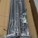 Walensee 4 Pack String Light Poles with Hook, 9.4FT Outdoor Metal Lighting Pole for Hanging String Lights,Garden Patio Decor,5-Prong Fork Steel Stand Holder for Holiday,Wedding,Easter,Party,Backyard