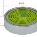 Metal Universal Horizontal Bubble Horizontal Bead Level Horizontal Balancing Bubble Level Round (40mm) (m126896)