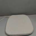 SINOSSO 1 Pack Memory Foam Chair Cushions for Dining Chair, Friendly Woven Fabric 16" U-Shape Comfortable Kitchen Chair Pad, Removable Slip Resistant Seat Cushion (1 Piece, Beige-Gray)