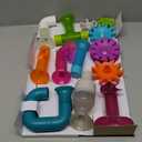 Boon Bundle Baby and Toddler Bath Toys - Includes Boon Pipes, Cogs, and Tubes Bathtub Toys - Toddler Sensory Toys - Multicolored - 13 Count - Ages 12 Months and Up
