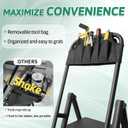 5-Step Folding Ladder with Handrails, Heavy Duty Ladders for Home & Kitchen, Folding Ladder Easy to Store, Tall Ladder for Adults, Anti-Slip & Space-Saving Step Ladder, 330 Lbs Capacity