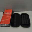 Orzly Case Compatible with Nintendo Switch 2 Protective Carry Case (2025 Model) with Screen Padding, Game Card microSD Pockets for Console and Accessories Screen Size 7.9" - Gift Boxed (Black)