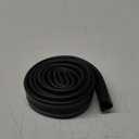 ToLanbbt 8.2FT Garage Door Seals Bottom Rubber 0.19" P Bulb Bottom Weather Seal, Weatherproof Replacement Weather Stripping Compatible with Overhead Door (8.2 FT, Black)