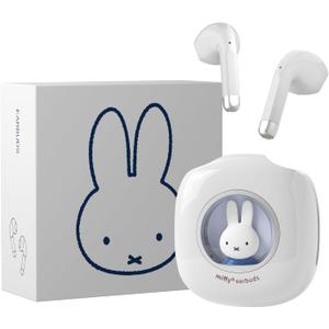 Miffy Bluetooth Wireless Earbuds Headset (Bule)IPX5 Waterproof Ear Buds Headphones