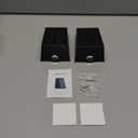 LUHLEE Solar Wall Lights Outdoor, Upgrade 2000 mAh Wall Sconce Lights 3000/6500K, IP65 Waterproof Wall Mounted Solar Outdoor Lights for Fence Porch Patio Garage Pergola Backyard (Dual Color, 2 Pack)