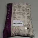 jinchan Linen Kitchen Curtain 36 Inch French Floral Double Layer Curtain Farmhouse Vintage Tier Drape Rustic Half Window Curtain for Living Room Window Treatment Rod Pocket 1 Panel Green on Beige