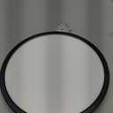 BLNAN LED Flush Mount Ceiling Light with Remote Control, 12 Inch 24W Dimmable Low Profile Hardwired Light Fixture, 3000K - 6500K Color Temperature, Modern Ultra Thin Lamp for Bedroom (Black)