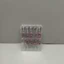 Beanlieve Rose Gold Birthday Candles - Cake Numeral Candles Number 0-9 Glitter Cake Topper Decoration for Birthday,Wedding Anniversary,Party Celebration(10 Pieces)