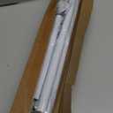 Tension Curtain Rod 31 to 75 Inch Spring Tension Rod for Windows Adjustable Curtain Rod No Drilling Expandable Pressure Curtain Rod Tension Rods for Window,Bathroom,Kitchen,Doorway (White)