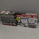 Iron Gym Pull-Up Bar - Total Upper Body Workout Bar for Doorway, Adjustable Width Locking, No Screws Portable Door Frame Horizontal Chin-up Bar, Fitness Exercise