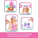 Barbie Dream GET Ready Malibu Fashion Doll with Stylized Hair, Including Surprise Hair Accessories & 15+ Looks