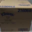 Kleenex Professional Facial Tissue, Bulk (03076), 2-Ply, White, Flat Facial Tissue Boxes for Business, Convenience Case (125 Tissues/Box, 12 Boxes/Case, 1,500 Tissues/Case) (Box Color: Cream)