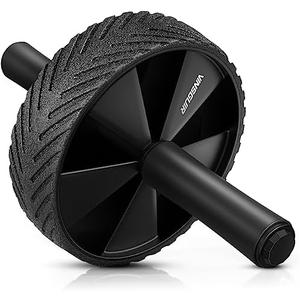 Vinsguir Ab Roller Wheel - Ab Workout Equipment for Difficult Abdominal & Core Strength Training, Home Gym Fitness Equipment, Exercise Wheel for Men Women (Black) Vinsguir Ab Roller Wheel - Ab Workout Equipment for Difficult Abdominal & Core Strength Training, Home Gym Fitness Equipment, Exercise Wheel for Men Women (Black)
