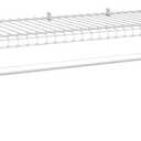 ClosetMaid 5631 SuperSlide Ventilated Shelf Kit with Closet Rod, 4-Foot x 12-Inch, White