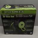 Flexzilla Retractable Enclosed Plastic Air Hose Reel, 3/8 in. x 50 ft., Heavy Duty, Lightweight, Hybrid, ZillaGreen - L8250FZ
