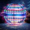 2025 Upgraded Flying Orb Ball - Hover Drone Boomerang Ball for Kids & Adults, Fun Indoor/Outdoor Flying Experience for Gifts,Christmas Surprises for Boys and Girls (Blue)