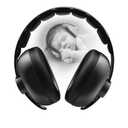 BBTKCARE Baby Headphones Noise Cancelling Headphones for Babies for 3 Months to 3 Years (Black)