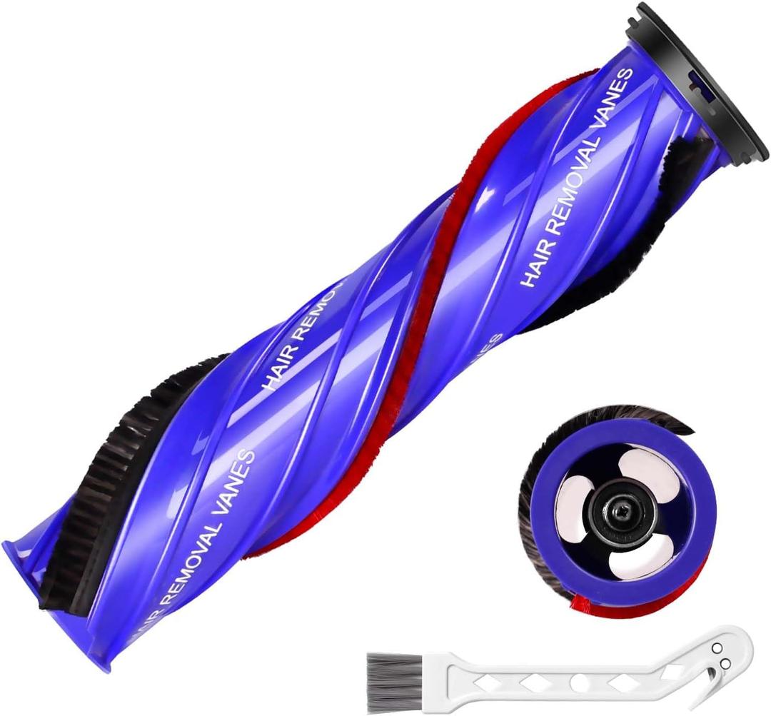 Replacement Brush Roller for Dyson Anti-Tangle Replacement Head, ONLY Compatible with Dyson Vcauum Head with 43 De-tangling Vanes, Compare to Part no. 972163-01 and 972162-01