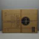 Loddie Doddie Magnetic Chalkboard & Magnet Board - 24 x 36in Rustic Wood Frame - Stain-Resistant Chalkboard Signs - Magnetic Photo & Note Display Board - Easy-Hang Wall Decor & Chalk Calendar