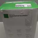 GDOR Blender, 52 Oz Glass Jar, Multi-Function Kitchen Blender & Grinder Combo, 9 Functions with Shakes, Puree, Crush Ice, and Chop, Max 700W, Self Cleaning