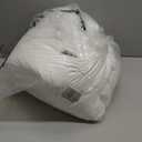 Bedsure California King Size Comforter Set, White Soft Prewashed Bedding for All Seasons, 7 Pieces Warm Winter Down Alternative Bed Set, Fluffy Bed in a Bag with Sheets, Pillowcases & Shams