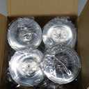 Antimbee 10 Pack Reusable Suction Hooks, Removable Small Suction Cups for Shower, Bathroom, Glass, Door, Windows, Kitchen - Up to 11 lbs on Smooth Surface (Transparent Gray)